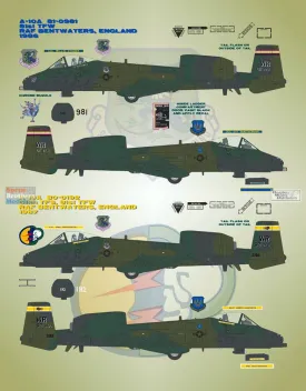 BMA48054 A-10A Thunderbolt II in European-One-Tarnung