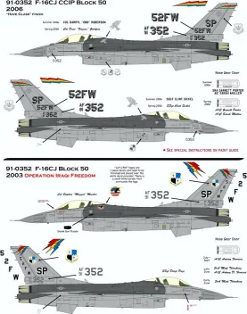 ABD48024 F-16 Fighting Falcon 52nd FW USAFE Spangdahlem