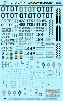 ABD48026 F-16 Fighting Falcon Test Vipers
