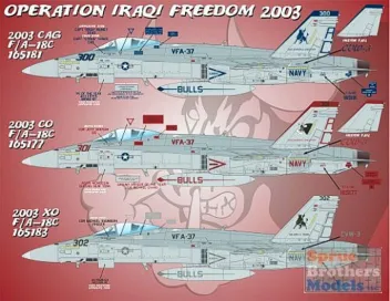 ABD48035 F/A-18C Hornet VFA-37 Ragin‘ Bulls