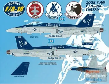 ABD48035 F/A-18C Hornet VFA-37 Ragin‘ Bulls