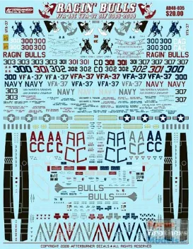 ABD48035 F/A-18C Hornet VFA-37 Ragin‘ Bulls