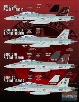 ABD48036 F/A-18F Super Hornet VFA-154 Black Knights