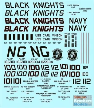 ABD48036 F/A-18F Super Hornet VFA-154 Black Knights