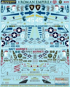 ABD48076 Hornet, Skyhawk & Super Hornet VFA-106 Gladiators