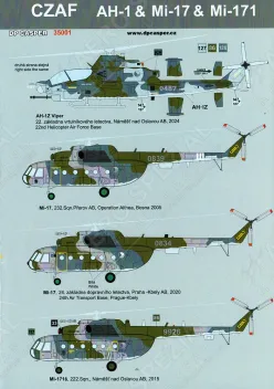DPC35001 AH-1 Cobra, Mi-17 Hip & Mi-171 Hip Tschechische Luftwaffe