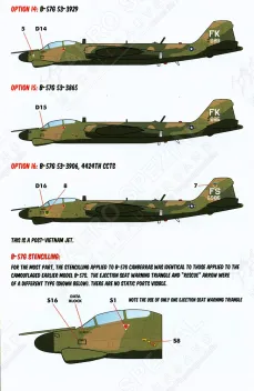 CD72119 B-57 Canberra in Vietnam