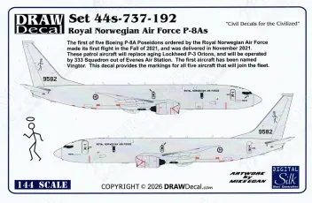 DRD4425 P-8A Poseidon norwegische Luftwaffe