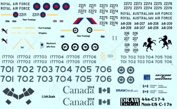 DRD4427 C-17 Globemaster III internationale Luftstreitkräfte