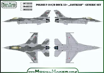MOD48222 F-16C/D Block 52+ Jastrzab polnische Luftwaffe
