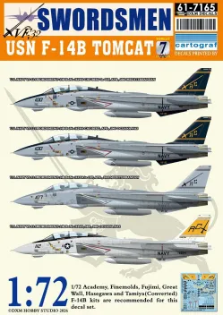 DXM72064 F-14B Tomcat VF-32 Swordsmen