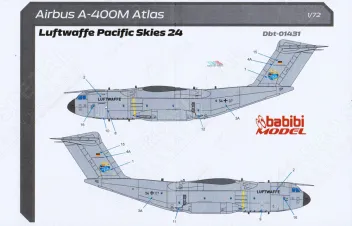 BBT72431 A400M Atlas Pacific Skies 2024