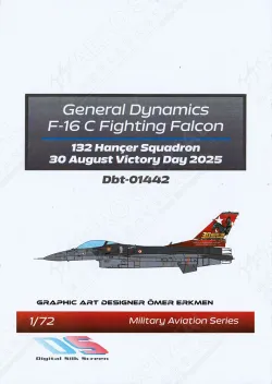 BBT72442 F-16C Block 50 Fighting Falcon 30th August Victory Day