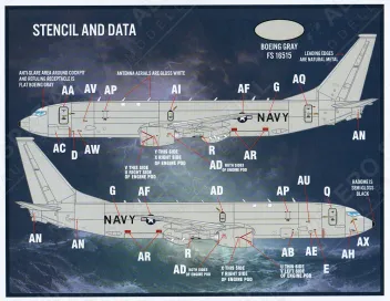 FBD14401 P-8A Poseidon U.S. Navy & Südkoreanische Marine