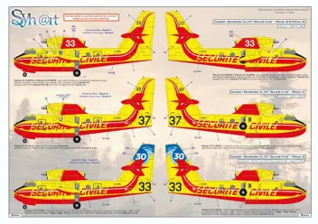 SY72912V2 Feuerlöschflugzeuge französischer Zivilschutz Teil 1