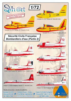 SY72913 Feuerlöschflugzeuge französischer Zivilschutz Teil 2