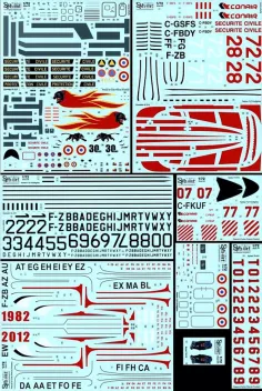 SY72913 Feuerlöschflugzeuge französischer Zivilschutz Teil 2