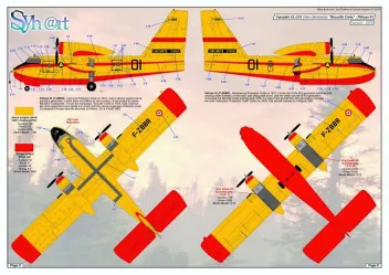 SY72913 Feuerlöschflugzeuge französischer Zivilschutz Teil 2