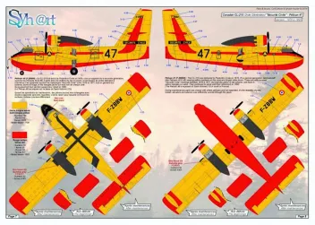 SY72913 Feuerlöschflugzeuge französischer Zivilschutz Teil 2