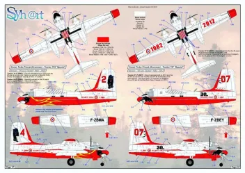 SY72913 Feuerlöschflugzeuge französischer Zivilschutz Teil 2