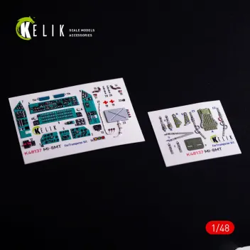 K48137 Mi-8MT Hip-H 3D-gedruckte Cockpitdetails