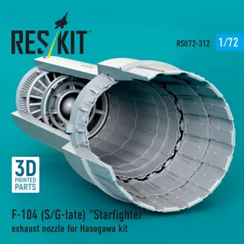 RSU720312 F-104G/S Starfighter (späte Varianten) Schubdüse