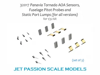 JP32017 Tornado AoA-Sensoren, Rumpfstaurohre und Sensorabdeckungen