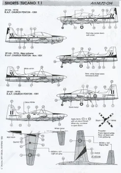MA72014 Jet Provost, MB-326 & Tucano