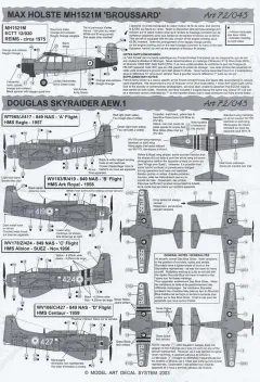 MA72043 Broussard & Skyraider