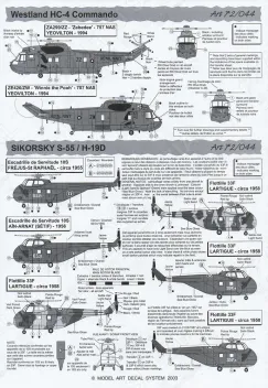 MA72044 Alpha Jet, Chickasaw & Sea King