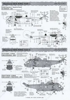 MA72045 Crusader, Magister & Sea King