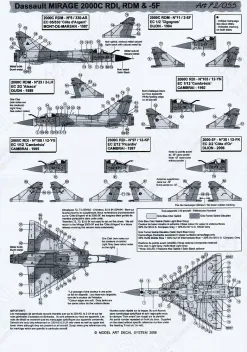 MA72055 Hunter, Mirage & SV.4