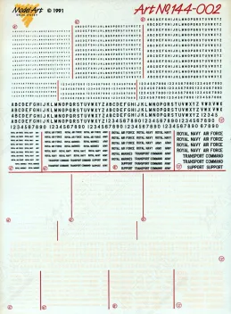 MA44002 Buchstaben, Ziffern & Schriftzüge GB Nachkriegszeit