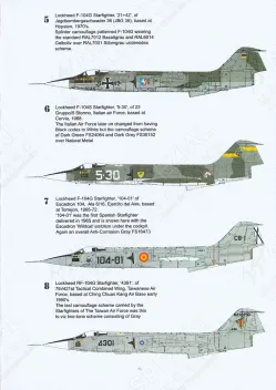 MAL48108 F-104 Starfighter im weltweiten Einsatz