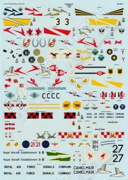 MAL48127 Canberra RAF Squadron Badges