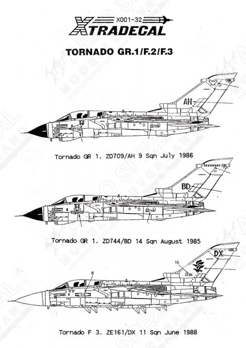 XD32001 Tornado F.3/GR.1
