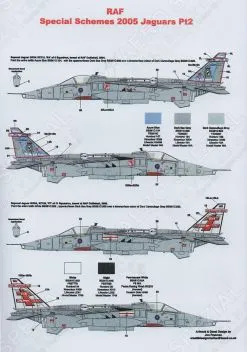 MAL72917 Jaguar GR.3A Special Schemes 2004/2005