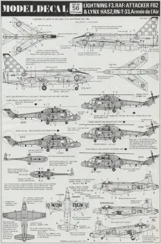 MDC056 Attacker, Lightning, Lynx & Shooting Star