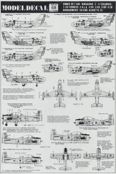 MDC068 Alouette, Fennec & Ouragan