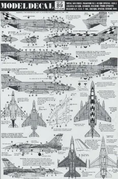 MDC089 Chinook, Fighting Falcon, Phantom, Puma & Sea King