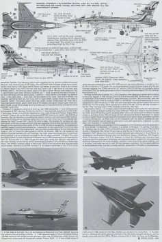 MDC098 Fighting Falcon, Jaguar & Tornado