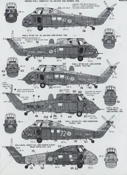 MDC099 Chinook, Lightning & Wessex