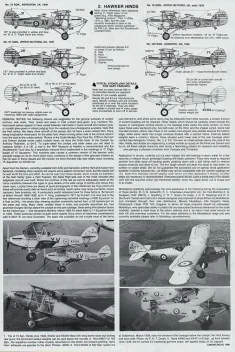 MDC108 Hawker Hart Varianten