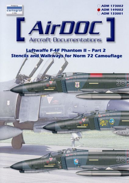 ADMS492 F-4F Phantom II Stencils Norm 72