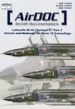 ADMS493 RF-4E Phantom II Stencils Norm 72