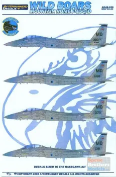 ABD48029 F-15C/D Eagle 390th FS Wild Boars