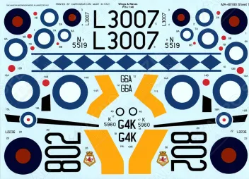 MAL48180 Flycatcher, Nimrod, Sea Gladiator, Skua, Swordfish & Walrus Teil 1