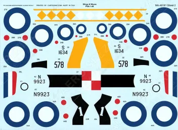 MAL48181 Flycatcher, Nimrod, Sea Gladiator, Skua, Swordfish & Walrus Teil 2