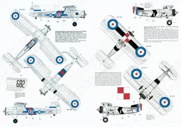 MAL72181 Flycatcher, Nimrod, Sea Gladiator, Skua, Swordfish & Walrus Teil 2