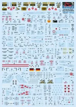 ASD3217 F-/TF-104G Starfighter Stencils in German